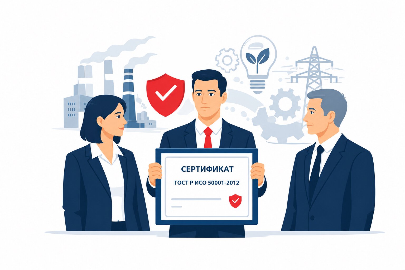 Оформление сертификата ГОСТ Р ИСО 50001-2012 в Омске и по всей Омской области