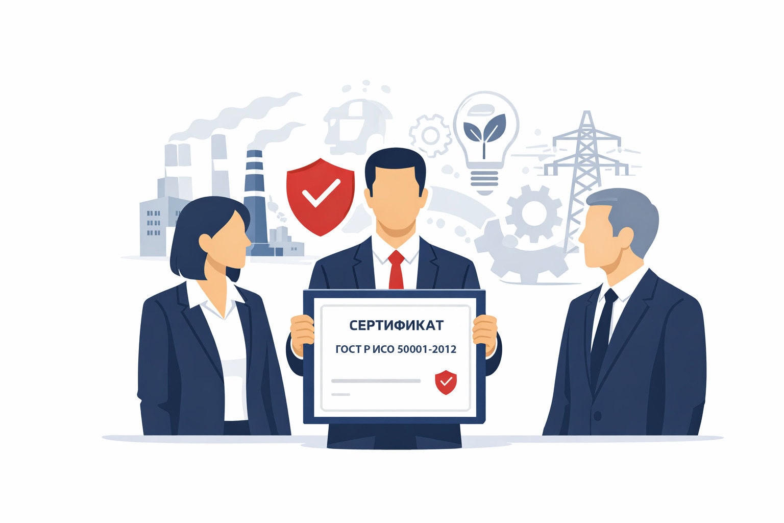 Оформление сертификата ГОСТ Р ИСО 50001-2012 в Омске и по всей Омской области