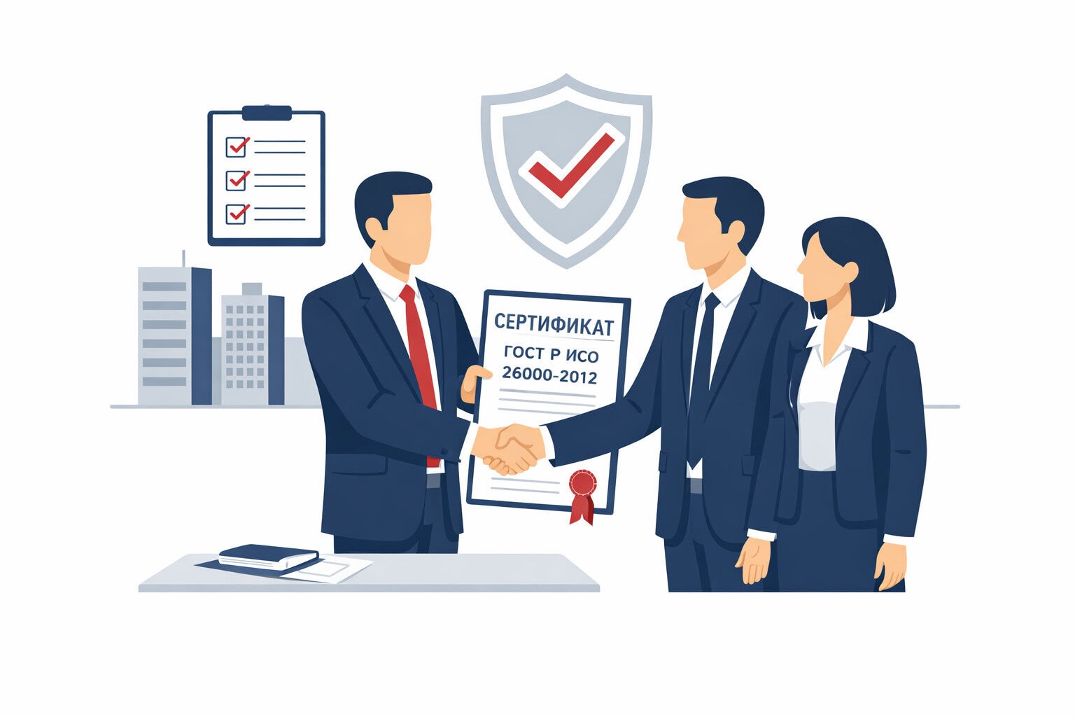 Порядок оформления сертификата ГОСТ Р ИСО 26000-2012 в Омске