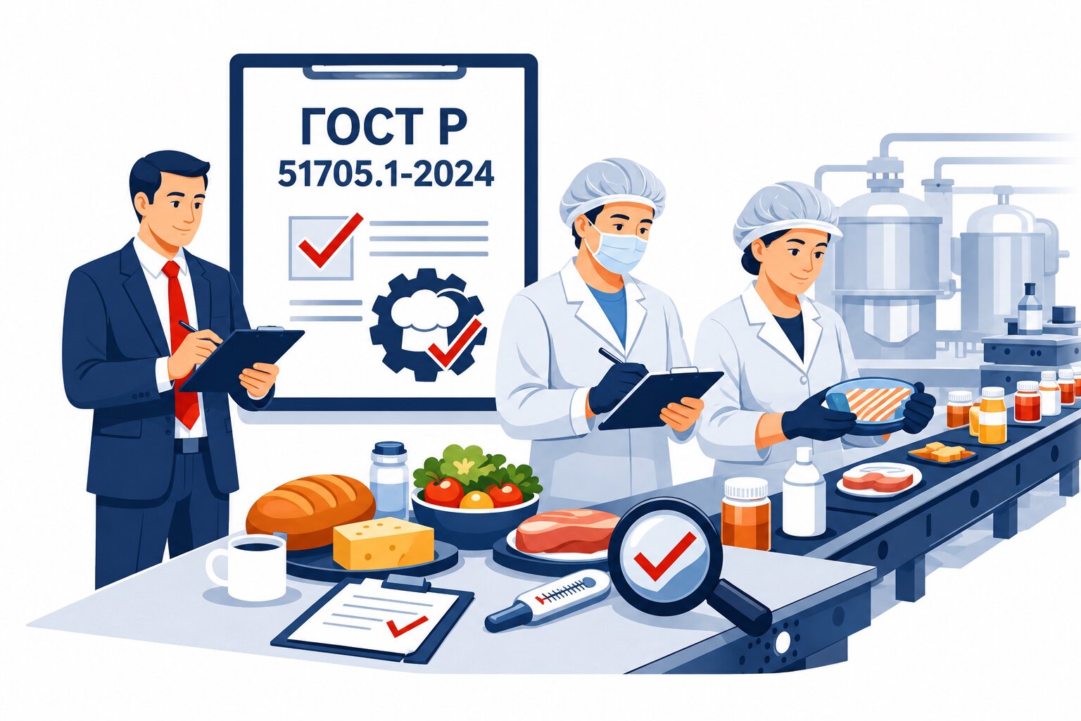Оформление ГОСТ Р 51705.1 2024 ХАССП в Омске